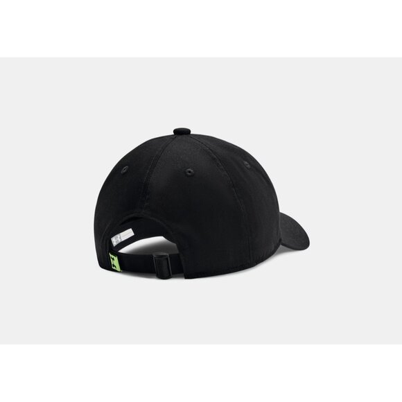 Under Armour Kids 1369814 Project Rock Adjustable Cap Black / Vis Yellow - Picture 2 of 4